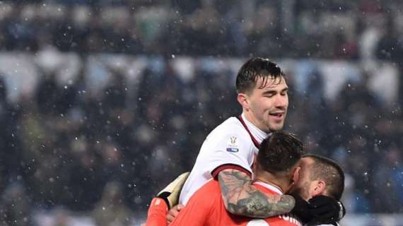 LASTAGIONEDIMN - A Roma il Milan batte la Lazio e vola in finale di Tim Cup