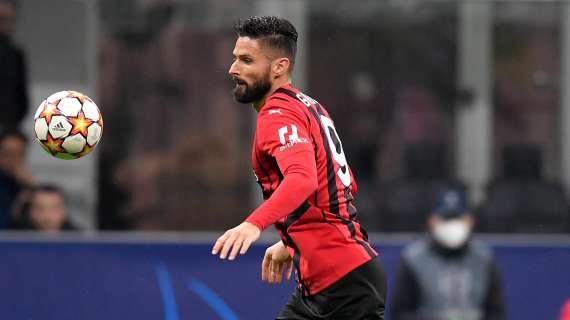 Tuttosport - Milan, Giroud oggi in gruppo? Pioli spera di recuperare almeno lui per il Napoli
