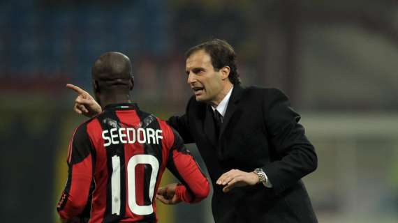 Seedorf-Allegri, un duello a distanza nel giorno della verità