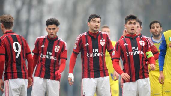 Primavera, il Milan prende punti a Inter e Sassuolo: la classifica aggiornata