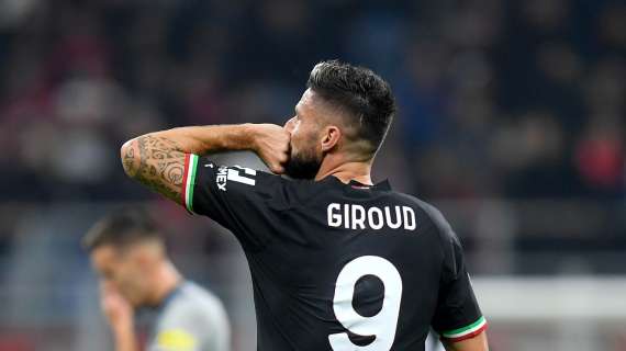 Milan, doppietta per Giroud al Mondiale: ad un rossonero non succedeva dal 1994
