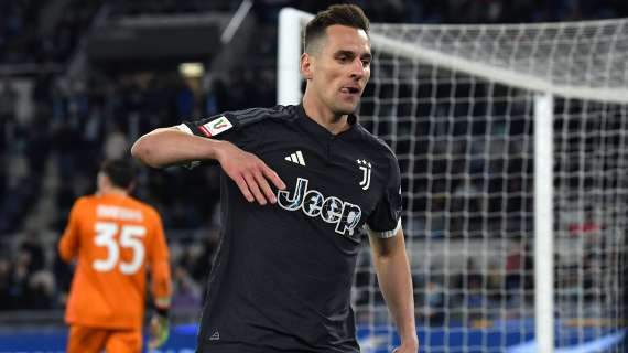 La Juventus festeggia prima di affrontare il Milan: è in finale di Coppa Italia