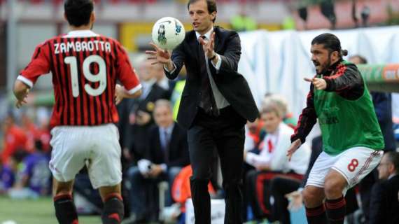 FOTO - Gattuso suona la carica dalla panchina per il forcing che non c'è