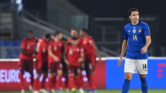 Tutto rimandato a lunedì, Italia-Svizzera termina 1-1