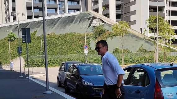 VIDEO MN - Maldini e Massara lasciano Casa Milan dopo la firma di Adli