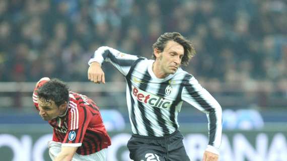 Prova tv per Mexes, Muntari e Pirlo