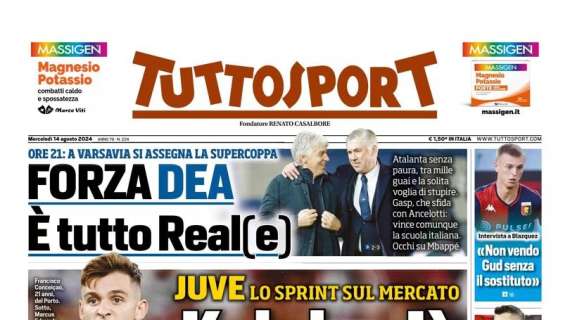 Morata si prende il Milan, Kalulu lo saluta. Le prime pagine dei principali quotidiani sportivi