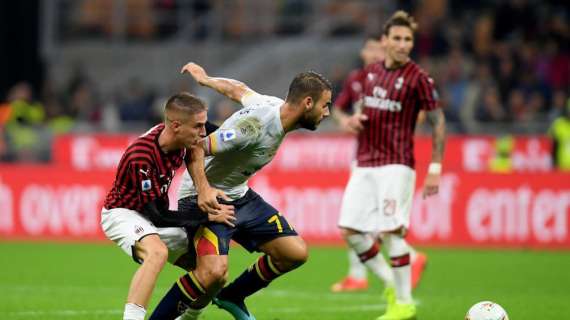 Milan, cinque punti persi da posizione di vantaggio in questo campionato: peggio ha fatto solo il Brescia