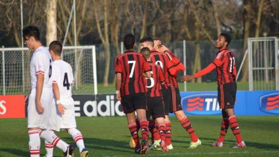 Allievi Nazionali, il Milan passa a Brescia per 4-3