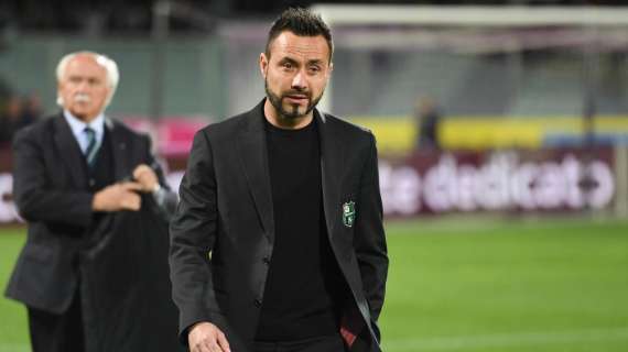 Sassuolo, De Zerbi: "Non ho mai avuto l'idea di cambiare"