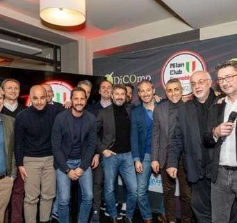 FOTO - A Cernobbio una serata nel segno della beneficenza rossonera: presenti anche alcuni ex giocatori del Milan