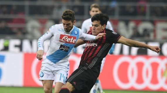 Possesso palla, il Milan costringe il Napoli a un record negativo