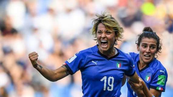 Italia-Cina, Giacinti eletta "Player of the Match"