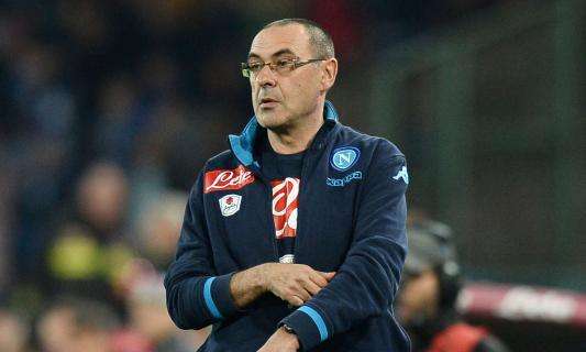 Napoli, Sarri in conferenza: "Abbiamo dominato, mi inorgoglisce chiudere il Milan che ha un budget superiore a fare la provinciale"