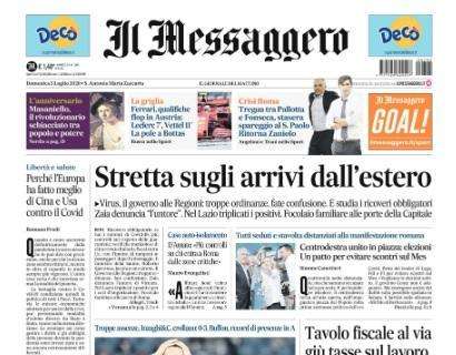 Il Messaggero: "Il Milan spegne il sogno Lazio: Juve a +7"