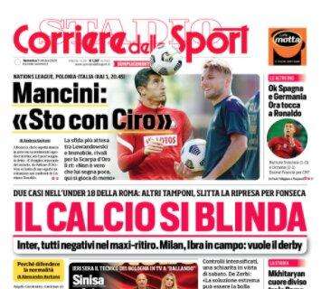 Milan, Corriere dello Sport: "Ibra in campo: vuole il derby"