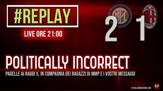 Stasera alle 21 commenti con "Replay", la videorubrica di MilanNews.it in collaborazione con Milan Meeting Point