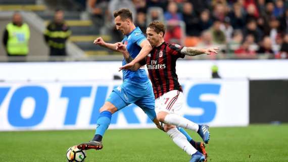 Milan-Napoli 0-0: il tabellino del match