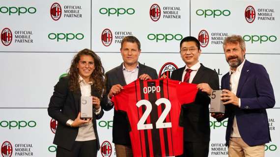 AC Milan e Oppo Italia insieme per promuovere l'empowerment femminile