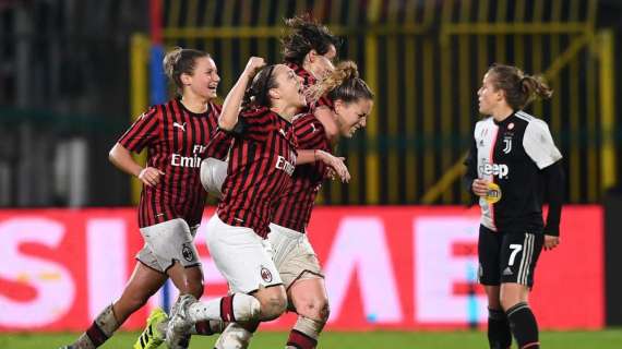 Classifica Serie A femminile, Milan primo in attesa di Juve-Roma