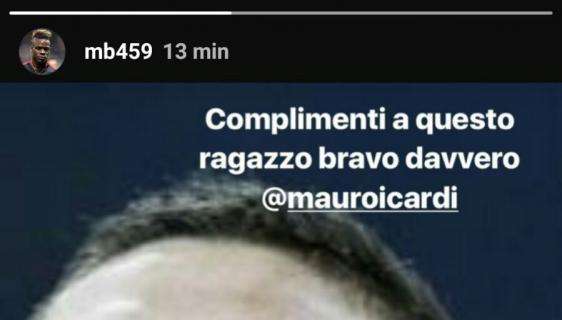 Balotelli su Icardi: “Bomber vero, magari il Milan si sveglia e compra lui”