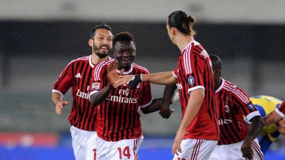 LIVE MN Chievo-Milan (0-1) - Muntari e sofferenza: il Milan sbanca il Bentegodi e spera