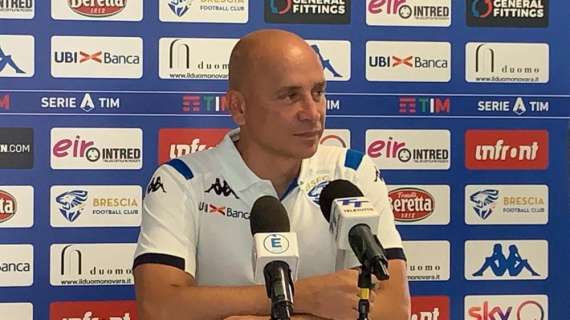 MN - Brescia, Corini: "Oggi potevamo portare a casa un pareggio"
