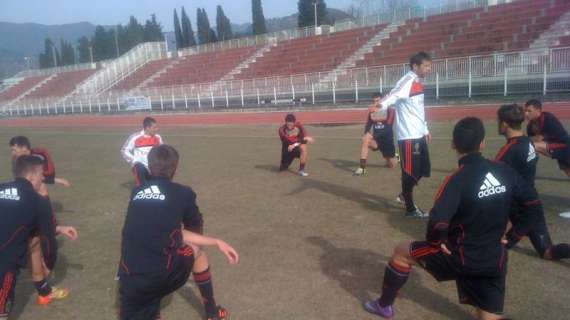 FOTO - Viareggio Cup, il riscaldamento dei ragazzi di Dolcetti