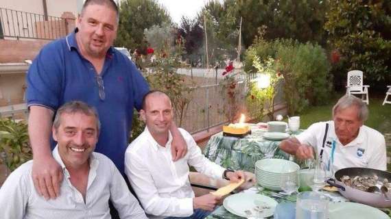 FOTO - Giampaolo a cena con Allegri e Galeone 