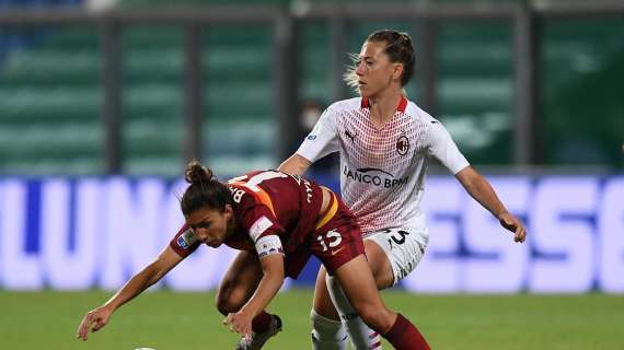 Serie A Femminile, designata la squadra arbitrale per Milan-Roma di domenica