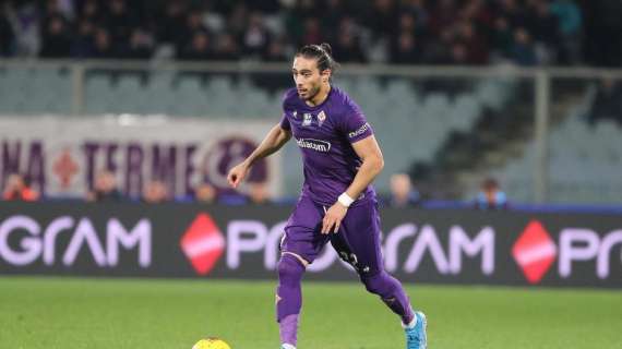 Fiorentina, Caceres all'intervallo: "Il Milan è una grande squadra"
