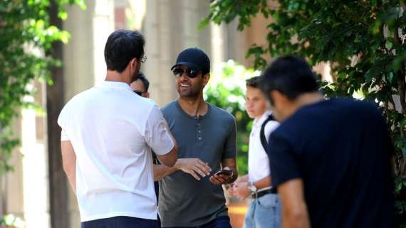 PHOTOGALLERY MN - Al Khelaifi in visita a Milano