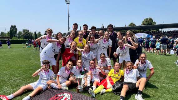 Milan Femminile U12 campione d'Italia: i risultati della Fase Finale Nazionale