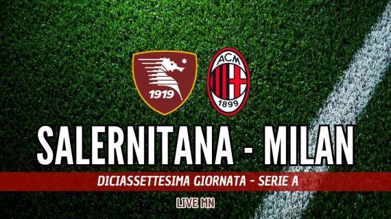 LIVE MN - Salernitana-Milan (2-2): Jovic salva il Milan. I rossoneri si rovinano il Natale