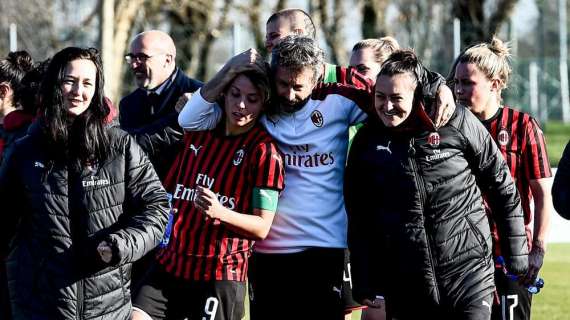 Milan femminile, quinta vittoria consecutiva in Serie A