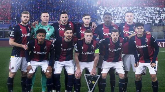 Serie A, la classifica aggiornata: il Bologna raggiunge il Milan a 38 punti