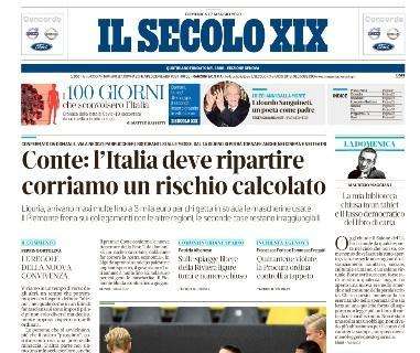 Il Secolo XIX: "Sussurri e gomiti: in Germania debutta il calcio asettico"