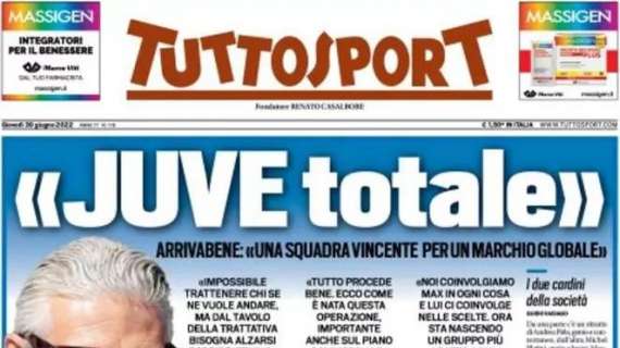 Tuttosport in pima pagina: "Attacco Milan, ora RedBird vota Dybala"
