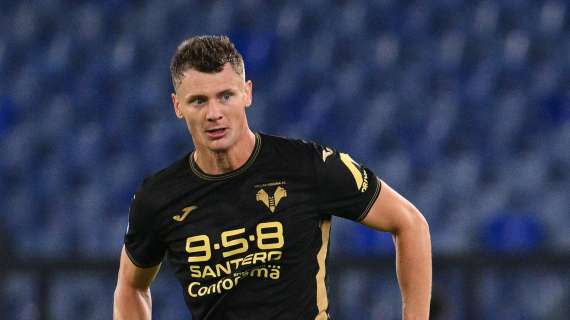 Dawidowicz del Verona out due giornate per aver colpito con una gomitata al volto un calciatore della squadra avversaria