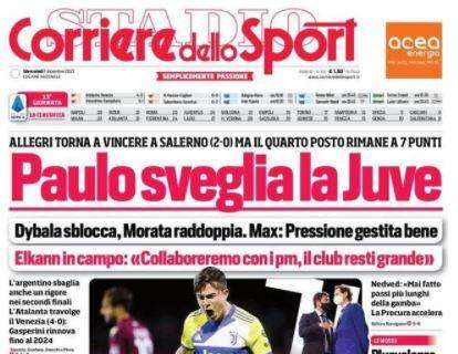 Il CorSport in prima pagina: "Milan e Inter, caccia al Napoli"