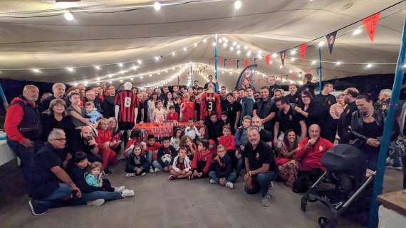 FOTO - Le stelle di Gaeta illuminano il museo del calcio rossonero: irripetibile evento organizzato dal Milan Club