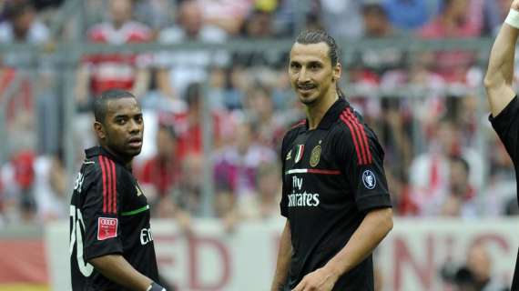 Robinho abbandona anzitempo l'allenamento, Barça a rischio