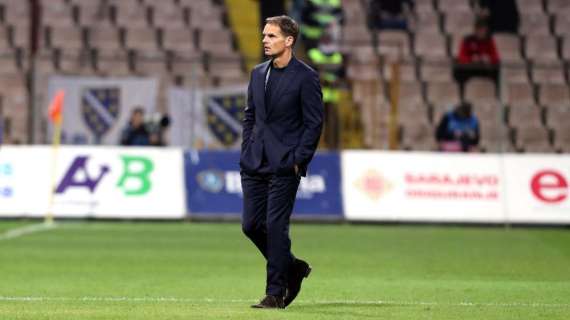 De Boer: “Con l’Italia bisognerà giocare diversamente rispetto all’andata”