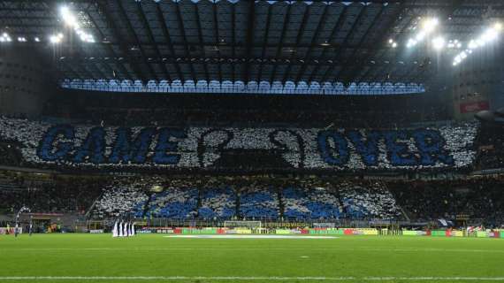 Atalanta a San Siro in Champions: la Curva dell'Inter dice no