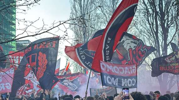 VIDEO MN - Il ritrovo della Curva Sud prima del derby