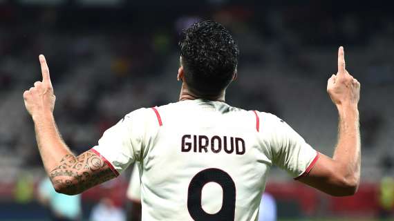 Giroud: "Penso che Dio abbia voluto che giocassi nel Milan e non con l'Inter nella passata stagione"