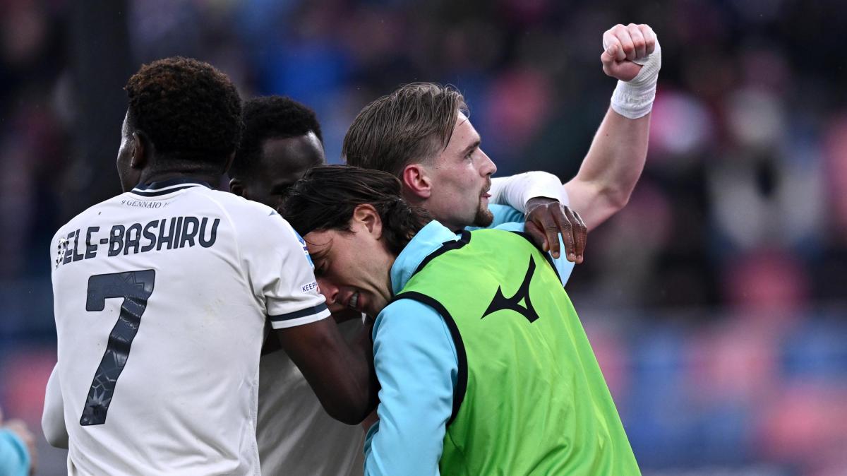 Serie A: la Lazio vince anche a Bologna, all'Atalanta basta Zappacosta