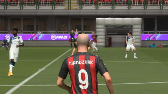 Milan, l'aspetto di Mandzukic su FIFA 21 lascia piuttosto perplessi