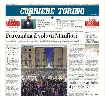 Corriere di Torino: "Toro k.o. a San Siro, ma si rivede il gioco"