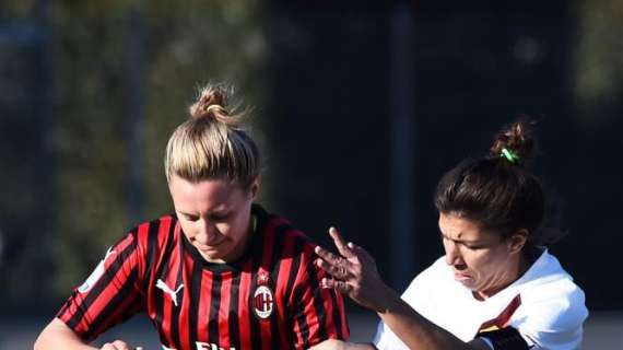 Milan Femminile-Roma 3-2: il tabellino del match